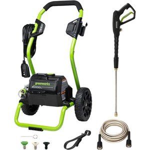 Greenworks 2000 PSI (13 Amp) Electric Pressure Washer (20 FT Hose)